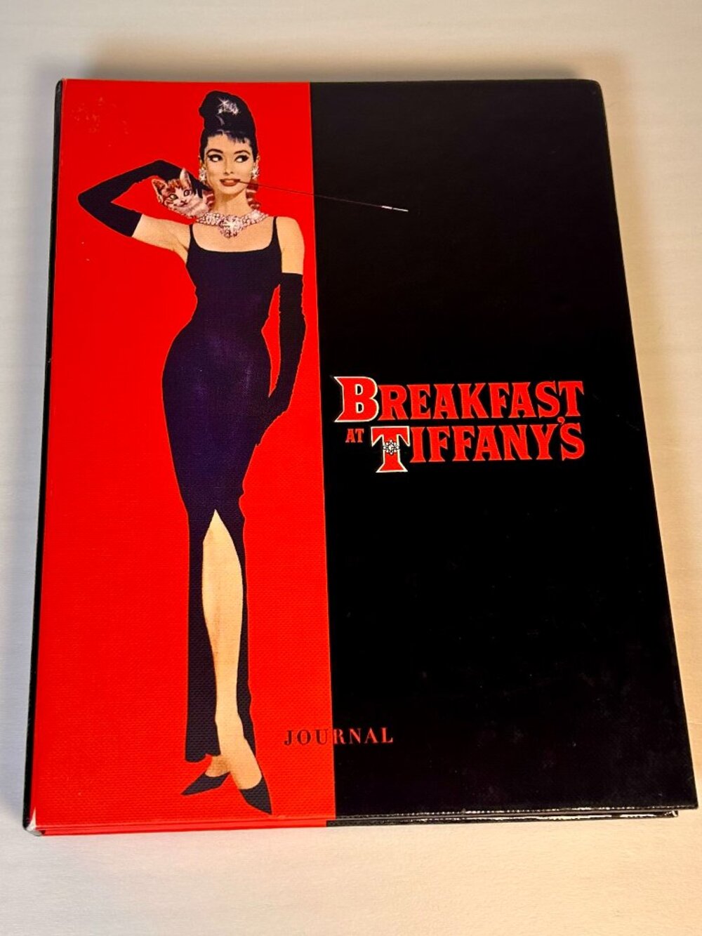 Breakfast at Tiffany's Spiral Bound Journal Hardcover